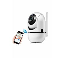 360° Full HD Akıllı Kamera Hareket Sensörlü Wifi Kamera Çocuk Güvenlik Kamerası