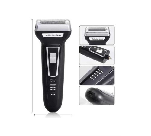 3'lü Set Saç Sakal Kesme Traş Makinesi Burun Kılı Alma Tıraş Makinesi