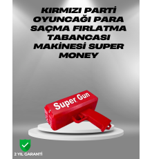 Dolar Boyutunda Kâğıt Atışı Yapan Pil ile Çalışan Oyuncak Tabanca