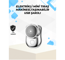 Islak-Kuru Kullanımlı Suya Dayanıklı Mini Tıraş Cihazı