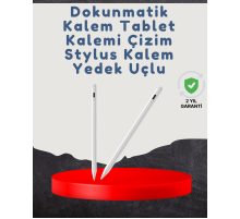 Yüksek Hassasiyetli Eğim Sensörlü Dijital Kalem – USB-C Hızlı Şarjlı