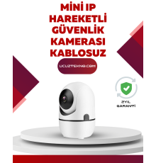 Full HD 1080P Kablosuz Güvenlik Kamerası – Hareket Takip, Gece Görüşü ve İki Yönlü Ses Özellikli