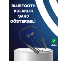 Bluetooth 5.3 Boyun Bantlı Kulaklık – Oyun ve Müzik Modu, SD Kart Desteği