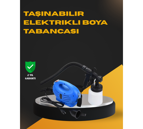 Elektrikli Boya Püskürtme Cihazı – İç ve Dış Mekan Kullanımına Uygun Elektrikli Boya Püskürtme Cihazı – İç ve Dış Mekan Kullanımına Uygun