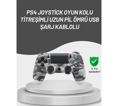 LED Işıklı Oyun Kolu – Durum Göstergeli Şık Tasarım