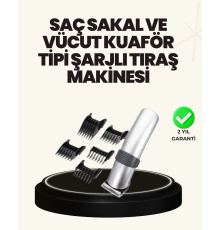 Şarjlı ve Kablosuz Tıraş Makinesi – Her Yerde Rahat Kullanım