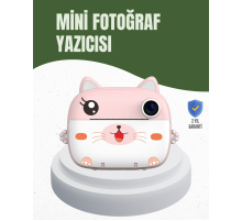 64GB TF Kart Destekli Çoklu Dil Seçeneği Sunan Anında Baskı Kamera