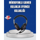 Dayanıklı Kablolu Oyun Kulaklığı – Yumuşak Pedli Mikrofonlu Model