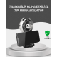 Sessiz Çalışan USB Şarjlı Masaüstü Mini Vantilatör