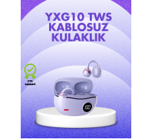 YXG10 Kablosuz Kulaklık – Bluetooth 5.4, Dokunmatik, LED Ekranlı Şarj Kutusu