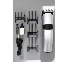 4 Taraklı Profesyonel Şarjlı Saç ve Sakal Kesme Tıraş Makinesi Seti