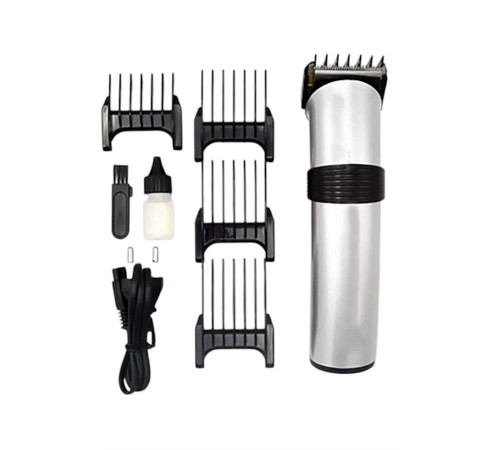 4 Taraklı Taşınabilir Profesyonel Saç ve Sakal Kesme Tıraş Makinesi