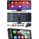 4K 10.2 İnç Çift Kameralı Araç Multimedya Ekranı CarPlay Kablosuz Tüm Cihazlara Uyumlu