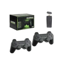 4k Game Stick Oyun Konsolu 2.4g Kablosuz Çift Kol Nostaljik Oyunlar