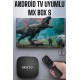 4K TV Uyumlu HD Çözünürlüklü Mx Box S 8 GB
