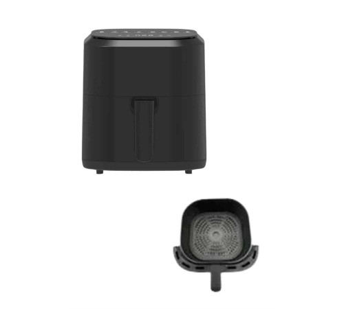 4L Airfryer Hazneli Hava Fritözü Yağsız Fritöz Taşınabilir Fırın İşlevi Gören Pratik