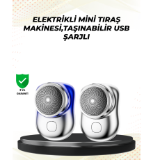 Tüm vücut bölgelerinde kullanılabilen küçük boy tıraş cihazı
