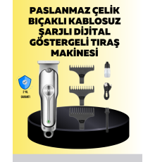 Metal Gövdeli Saç Sakal Kesme Makinesi – Hassas Kesim İçin