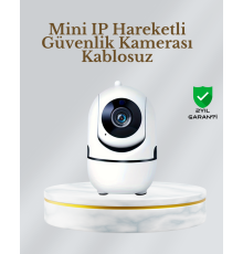 360° Dönen Akıllı WiFi Kamera – Uzaktan Kontrol ve İki Yönlü Ses Özellikli