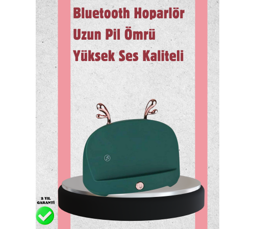 Taşınabilir Kablosuz Telefon Tutucu ve Bluetooth Hoparlör – Kompakt Tasarım, Üstün Ses