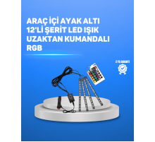 RGB LED Şerit Aydınlatma – Kolay Kurulumlu