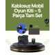 Mobilde Konsol Deneyimi – 5in1 Bluetooth Oyun Seti (Android Uyumlu)