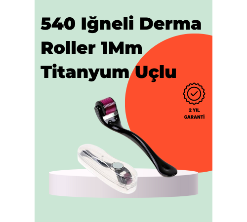 Titanyum İğneli Derma Roller – Evde Cilt Bakımı İçin Uygun