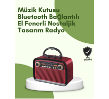 Kablosuz Bluetooth Hoparlör – Yüksek Ses Kalitesi, Uzun Pil Ömrü, FM ve AM Radyo Fonksiyonu