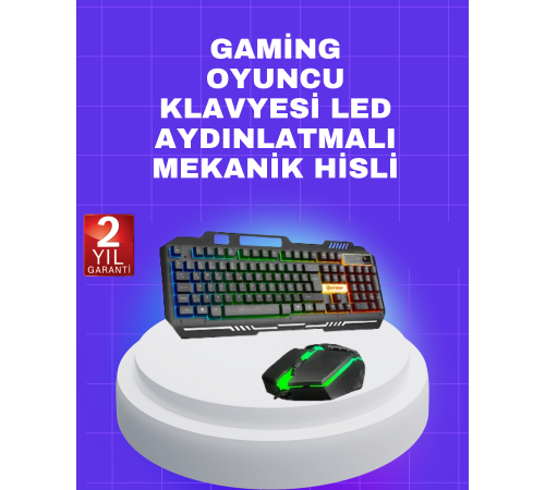 Klavye Mouse – Çatışmasız Tuş, Hızlı Tepki Süresi