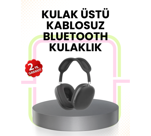 Gürültü Azaltmalı Bluetooth Kulaklık | 5 Saat Kesintisiz Müzik