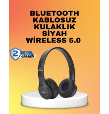 Mikrofonlu Kablosuz Kulaklık | Uzun Pil Ömrü ve Stereo Ses Performansı