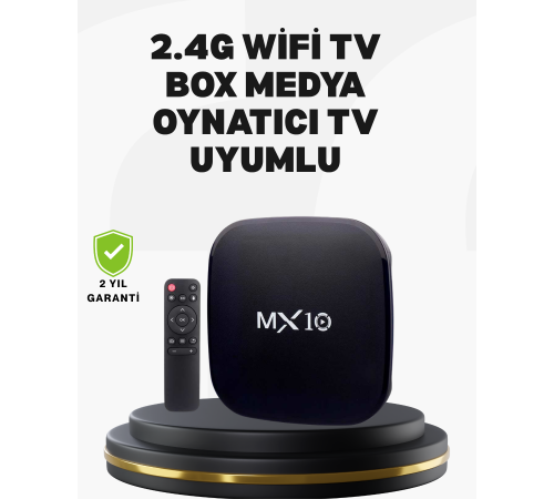 Android Tabanlı Akıllı Medya Oynatıcı – 4 Çekirdekli İşlemci, Ekran Yansıtmalı