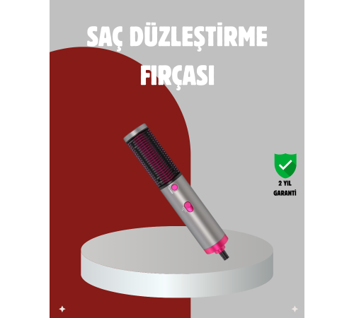Elektriklenme Önleyici İyonik Saç Şekillendirme Fırçası