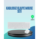 Q Klavye Beyaz Klavye Ve Mouse Seti Kablosuz USB Girişli