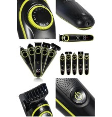 5 Başlıklı Şarjlı Tıraş Makinesi Kablosuz Saç Sakal Burun Tıraşına Uygun