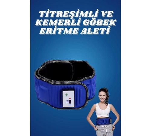5 Motorlu Titreşimli Masaj Aleti Göbek Kemeri Selülit Cihazı Eritme Zayıflama