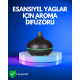 550 ml Kapasiteli Ultrasonik Difüzör – Yağsız Nemlendirici Kullanımıyla Uyumlu