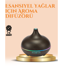 550 ml Ultrasonik Yağ Difüzörü ve Soğuk Buhar Nemlendirici