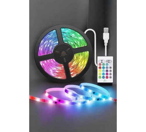 5M RGB Işıklı Her Ortama Uygun Led Işık 5M RGB Işıklı Her Ortama Uygun Led Işık