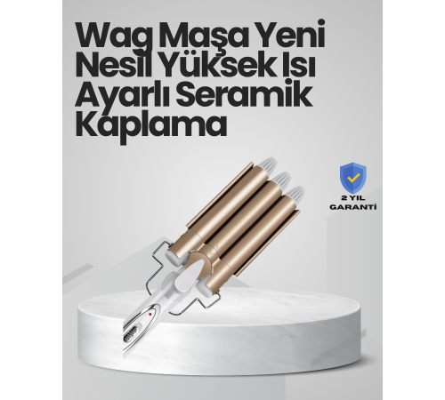 Bukle Saç Maşası – Kolay Kullanım, Sağlıklı Bukleler yüksek ısılı