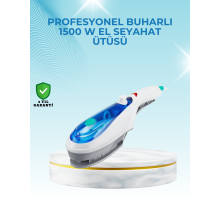 1500W Güçlü Buharlı Ütü | Yanık Riski Olmadan Hızlı Ütüleme