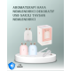 200 ml Tavşan Kulaklı Ultrasonik Hava Nemlendirici ve Gece Lambası