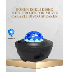 Bluetooth & USB Müzik Çalar Gece Lambası – 50 m² Kapsama, Uzaktan Kumanda