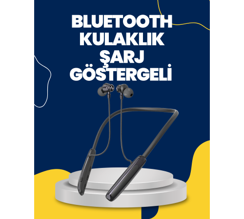Uzun Süreli Kullanım Boyun Askılı Kablosuz Kulaklık – Hızlı Şarj, Ergonomik Tasarım