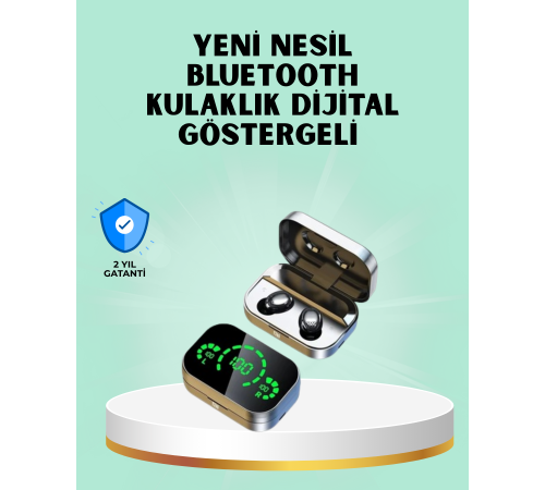 Metal Kasa Bluetooth Kulak İçi Kulaklık – Net Çağrı, Güçlü Bağlantı
