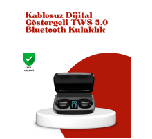 Dokunmatik Kontrollü ABS Malzemeli Bluetooth Kulaklık + Yüksek Kapasiteli Kutu