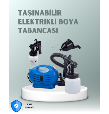 3 Modlu Püskürtme Özellikli Boya Cihazı-Damlama Yapmayan