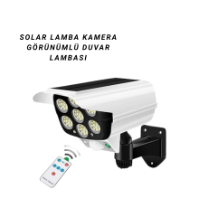KAMERA GÖRÜNÜMLÜ BAHÇE LAMBA