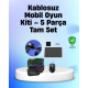 Profesyonel Mobil lar İçin RGB Klavyeli 5 Parça Oyun Kiti