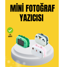 Baskı Kamera – Çift Lensli, Anında Baskı ve 10X Zoom Özellikli Dijital Fotoğraf Makinesi